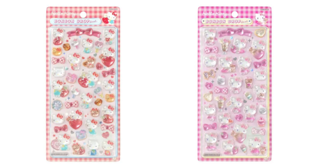 キティちゃんのボンボンドロップシールが売ってる場所は「ロフト・ドンキ・しまむら・イオン」など！
